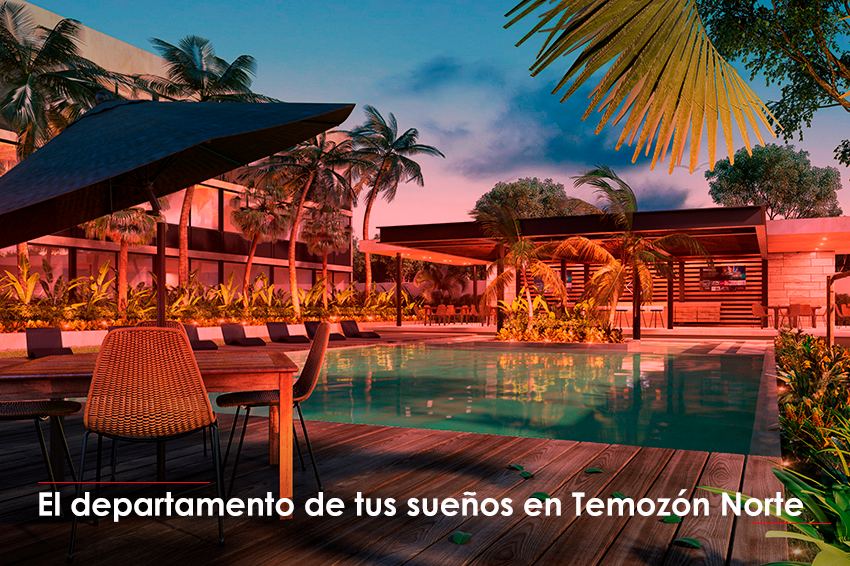El departamento de tus sueños en Temozón Norte