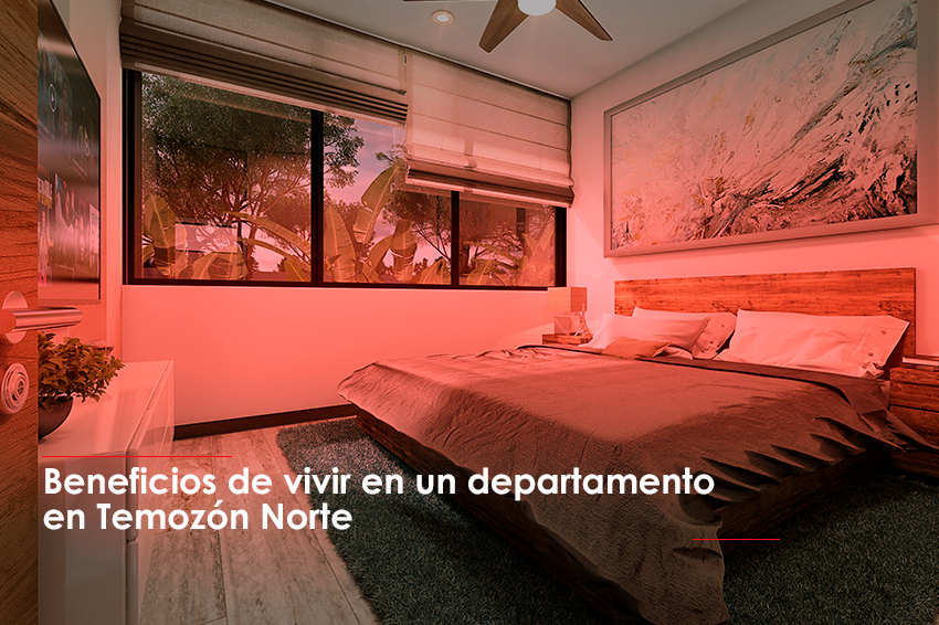 Beneficios de vivir en un departamento en Temozón Norte