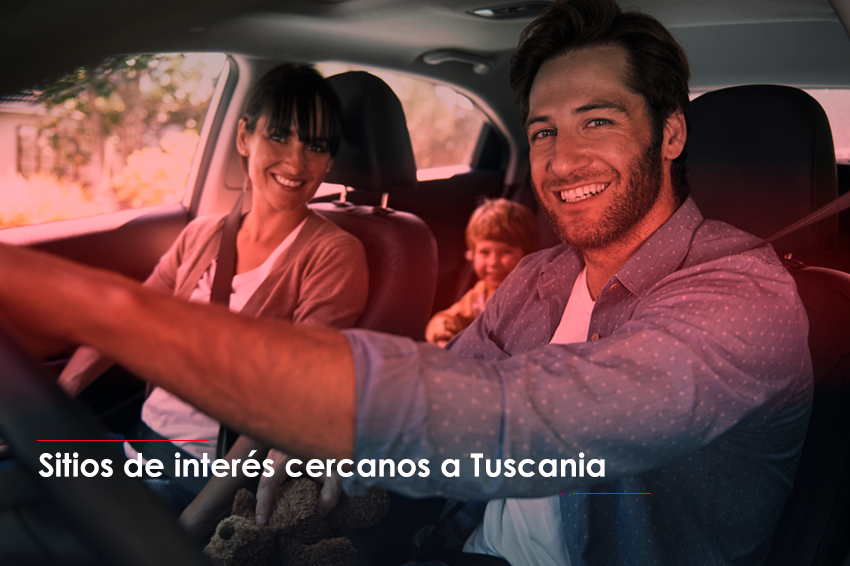 Sitios de interés cercanos a Tuscania